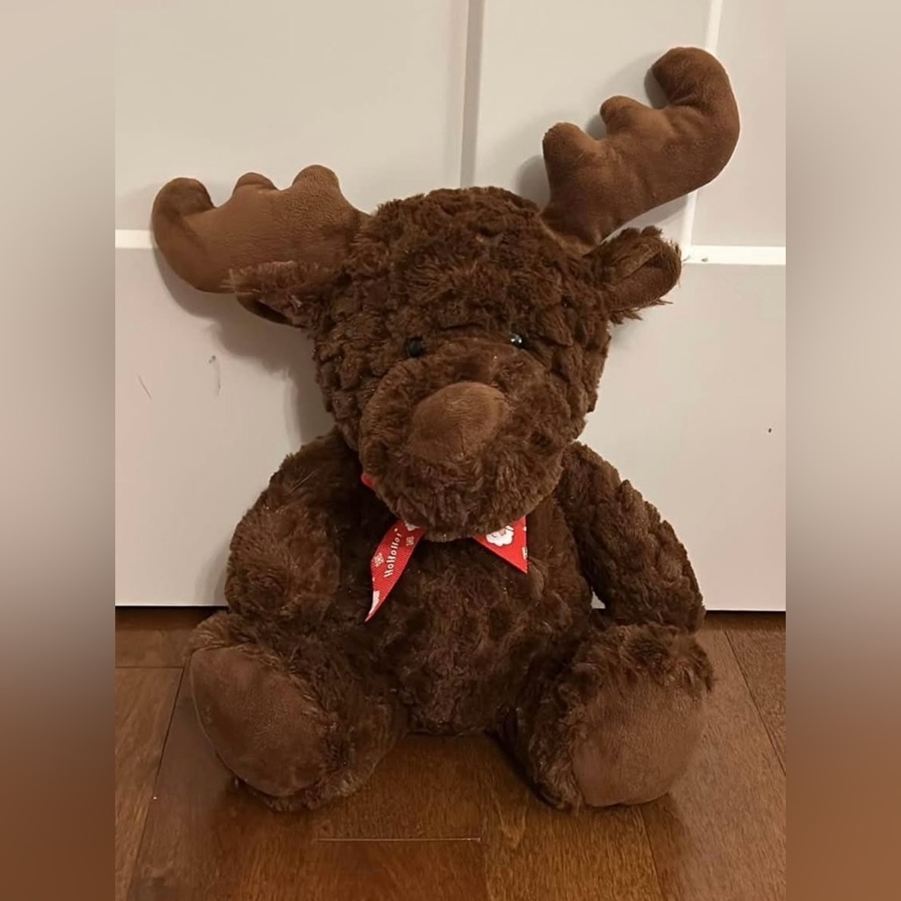 Christmas Reindeer Brown Plush Toy / Stuffed Animal